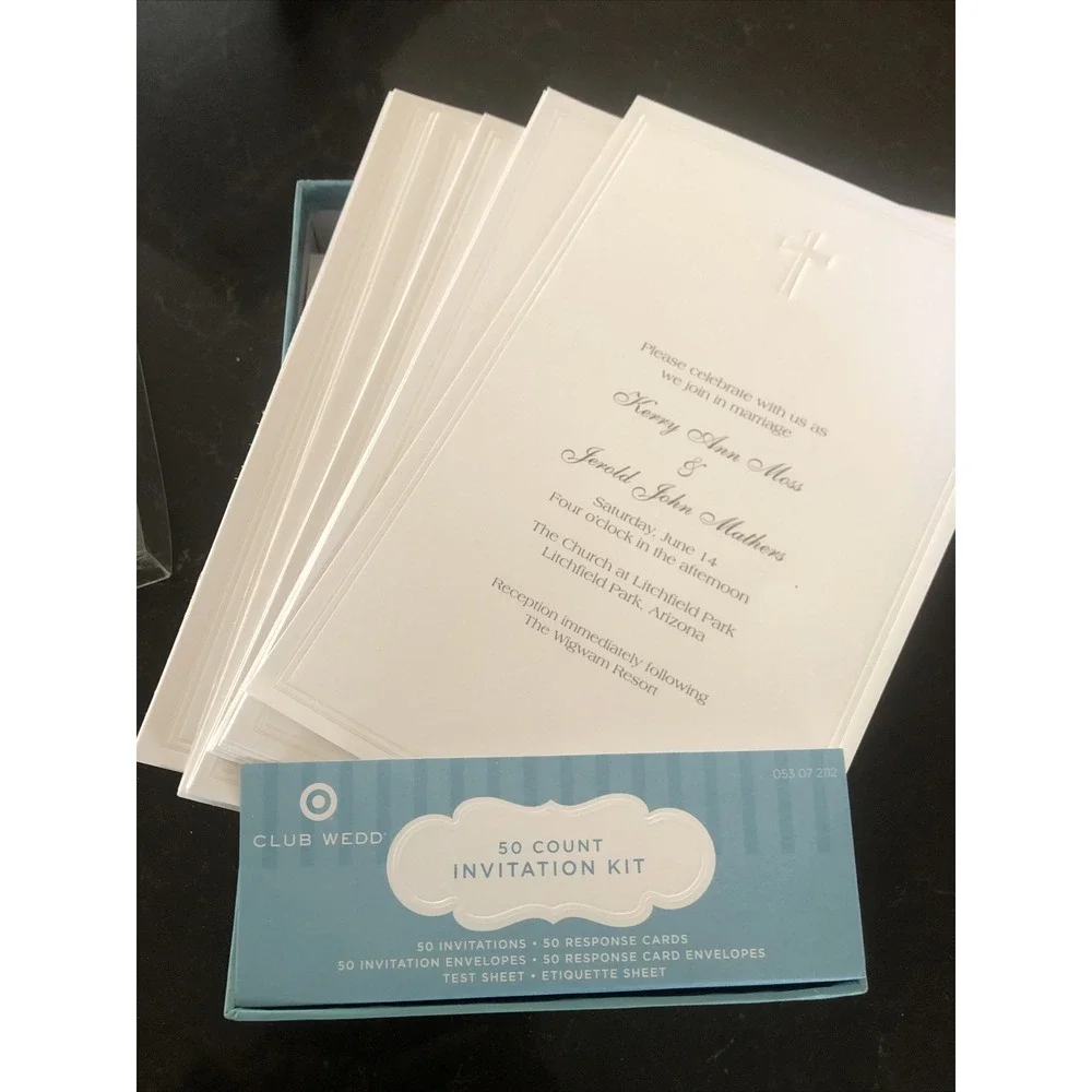 Gartner Studios Invitation Kit Christian Wedding 38‎ Invitations & Envelopes